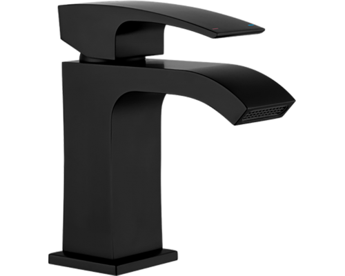 Смеситель для раковины Gappo G07-6 G1007-6 черный