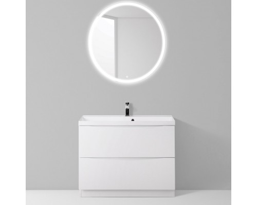 Мебель для ванной комнаты BelBagno Marino 80 bianco lucido, напольная