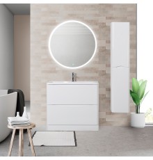 Мебель для ванной комнаты BelBagno Acqua 90 напольная, bianco lucido