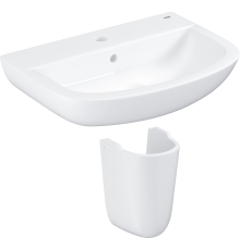 Раковина Grohe Bau Ceramic 39440000 с полупьедесталом