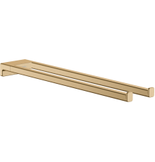 Полотенцедержатель Hansgrohe AddStoris 41770140 шлифованная бронза