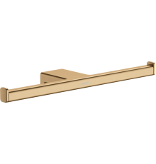 Держатель туалетной бумаги Hansgrohe AddStoris 41748140 шлифованная бронза