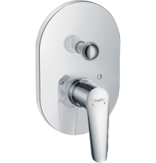 Смеситель для ванны с душем Hansgrohe Logis E 71408000 С ВНУТРЕННЕЙ ЧАСТЬЮ