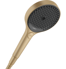 Душевая лейка Hansgrohe Rainfinity 130 26864140 шлифованная бронза