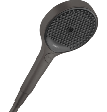 Душевая лейка Hansgrohe Rainfinity 130 26864340 шлифованный черный хром