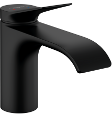 Смеситель для раковины Hansgrohe Vivenis 80 75012670 матовый черный