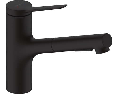 Комплект Смеситель Hansgrohe Zesis M33 74803670 механизм sBox lite, черный матовый