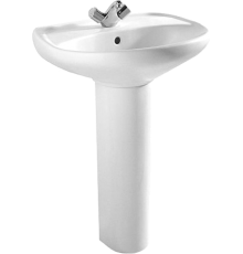 Раковина Jika Lyra 55 1427.1 с пьедесталом