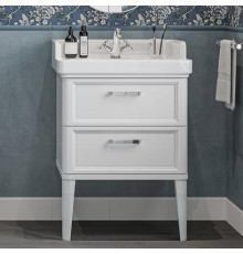 Тумба с раковиной Kerama Marazzi Pompei N 60 белая, с 2 ящиками
