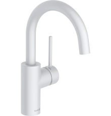 Смеситель для раковины Kludi Bozz 380285376 белый матовый