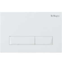 Кнопка смыва BelBagno Marmi BB009-MR-BIANCO белая