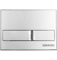 Кнопка смыва Berges Novum L3 хром, глянец