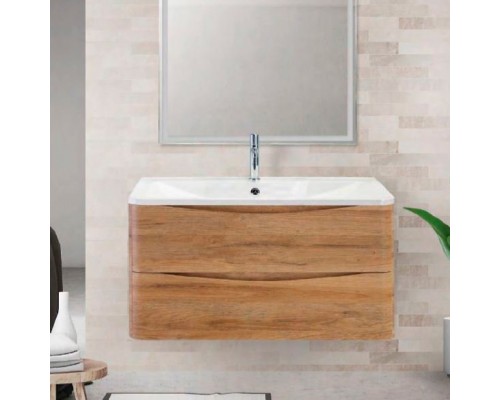 Тумба под раковину без столешницы BelBagno Acqua 90 подвесная, rovere rustico