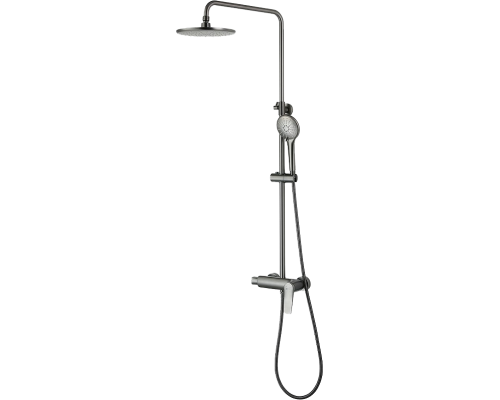 Душевая стойка Lemark Bronx LM3760GM графит