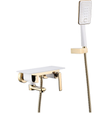 Смеситель для ванны с душем Lemark Mista LM6414WG