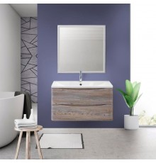 Мебель для ванной комнаты BelBagno Acqua 90 подвесная, pino scania