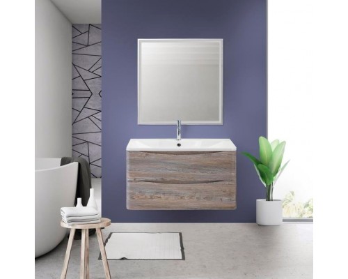 Мебель для ванной комнаты BelBagno Acqua 90 подвесная, pino scania