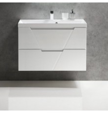 Тумба с раковиной BelBagno Vittoria 90 bianco lucido