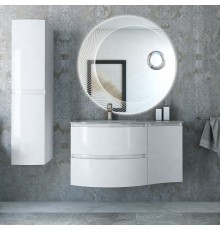 Мебель для ванной комнаты Cezares Vague 104 L bianco lucido