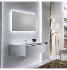 Мебель для ванной комнаты Sanvit Кубэ -1 120 белый глянец