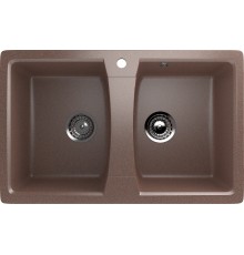 Мойка кухонная Ulgran U-402 -307 терракотовая