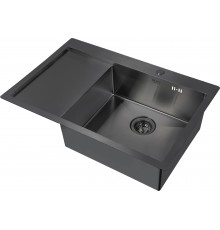 Мойка кухонная Zorg Inox PVD 7851 R grafit