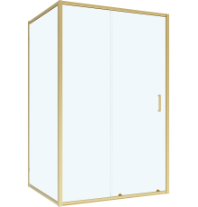 Душевой уголок Niagara Nova NG-42-12AG-A80G, 120x80 профиль золото, стекло прозрачное