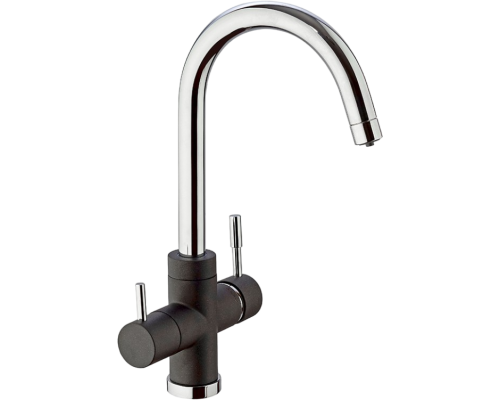Смеситель для кухни Paini Cox 7844643CR3V11L2KM metallic black