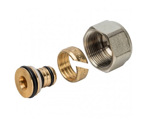 Соединение для труб PEX-AL-PEX LUXOR TP 97 16 ммх2 (резьба 24x19) (67821612) Соединение для труб PEX-AL-PEX LUXOR TP 97 16 ммх2 (резьба 24x19) (67821612)