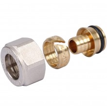 Соединение для пластиковых труб LUXOR TP 95 16мм х 2,2 (резьба 24x19) (67781616)