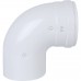 Отвод Baxi KHG (New) DN 60/100 коаксиальный 90 (трубопровод), без муфты KHG71410151- (KHG71410151-)