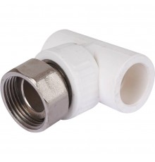 Тройник Kalde комбинированный с накидной гайкой 25х1 (3222-tut-251000)