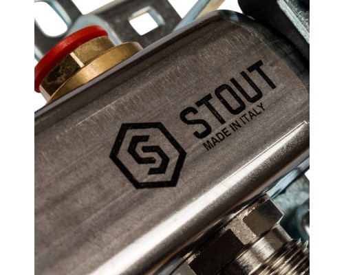 Коллектор из нержавеющей стали без расходомеров STOUT 4 выхода (SMS 0922 000004) Коллектор из нержавеющей стали без расходомеров STOUT 4 выхода (SMS 0922 000004)