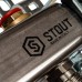 Коллектор из нержавеющей стали без расходомеров STOUT 4 выхода (SMS 0922 000004)