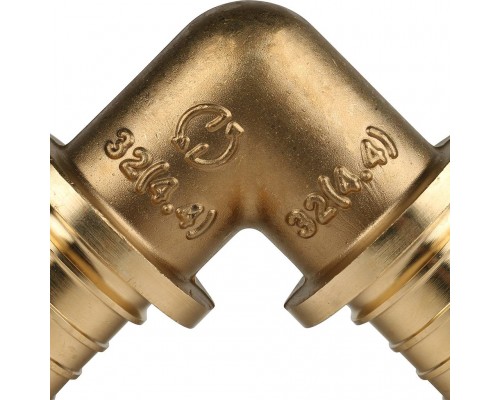 Угольник STOUT 90° 16 для труб из сшитого полиэтилена аксиальный (SFA-0007-000016)