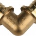 Угольник STOUT 90° 16 для труб из сшитого полиэтилена аксиальный (SFA-0007-000016)
