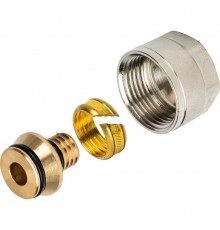 Фитинг компрессионный STOUT евроконус для труб PEX-AL-PEX 16х2,0х3/4 (SFC-0021-001620)