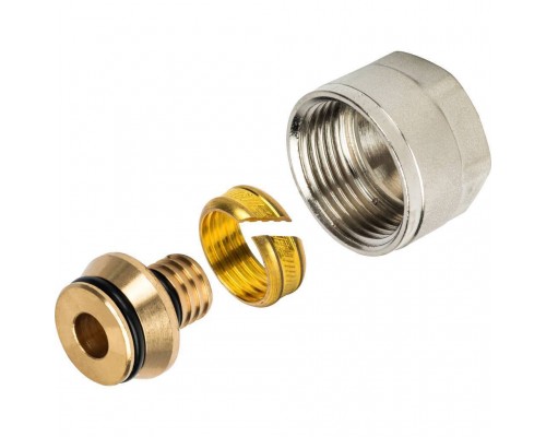 Фитинг компрессионный STOUT евроконус для труб PEX-AL-PEX 16х2,0х3/4 (SFC-0021-001620) Фитинг компрессионный STOUT евроконус для труб PEX-AL-PEX 16х2,0х3/4 (SFC-0021-001620)