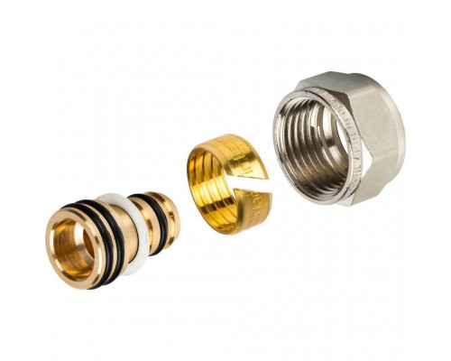 Фитинг компрессионный STOUT евроконус для труб PEX-AL-PEX 16х2,0х1/2 (SFC-0022-001620) Фитинг компрессионный STOUT евроконус для труб PEX-AL-PEX 16х2,0х1/2 (SFC-0022-001620)