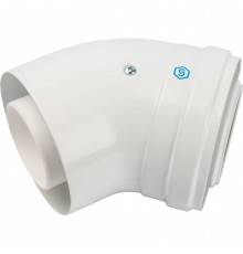 Конденсационный угол STOUT 45° DN60/100 м/п PP-FE SCA-8610-000045 (SCA-8610-000045)
