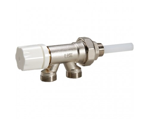 4х-ходовой термостатический клапан LUXOR MT 2582 1/2 для однотрубных систем M24x19, с маховичком ручного управления VT 2600 (68010121)