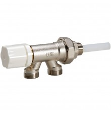 4х-ходовой термостатический клапан LUXOR MT 2582 3/4 для однотрубных систем M24x19, с маховичком ручного управления VT 2600 (68010127)