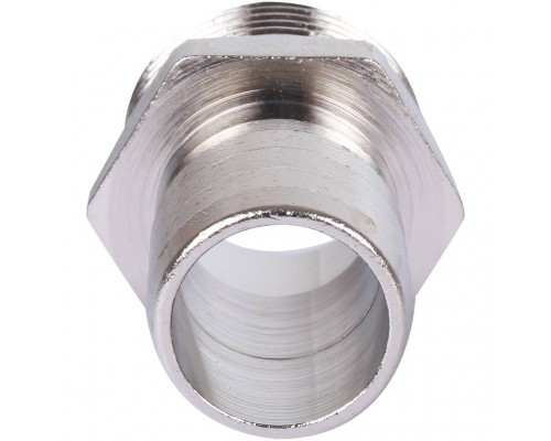 Штуцер STOUT НР никелированный 1 x25 (SFT-0067-000125) Штуцер STOUT НР никелированный 1 x25 (SFT-0067-000125)