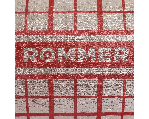 Подложка для теплого пола ROMMER 3 мм / длина 25 м, 30 м2 RMF-0001-032530 (RMF-0001-032530)