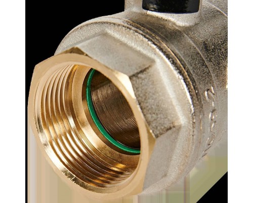 Кран шаровой BUGATTI Oregon (ручка-рычаг алюминий) внут-внут резьба 1 1/4 (03000181)