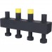 Стальной распределительный коллектор STOUT SDG-0016 2 отопительных контура. В теплоизоляции DN 20 (SDG-0016-002502)