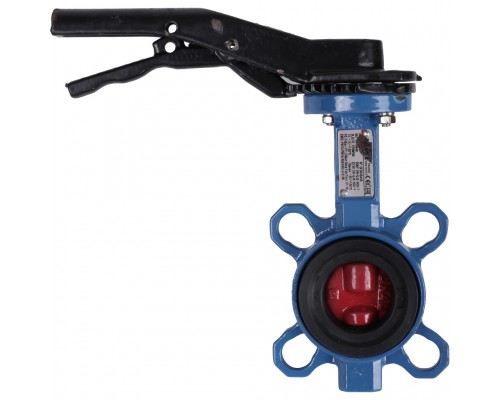 Затвор поворотно-дисковый Tecofi VPI4448 DN 40 PN 16 межфланцевый с ручкой из чугуна EPDM (VPI4448-02EP0040)