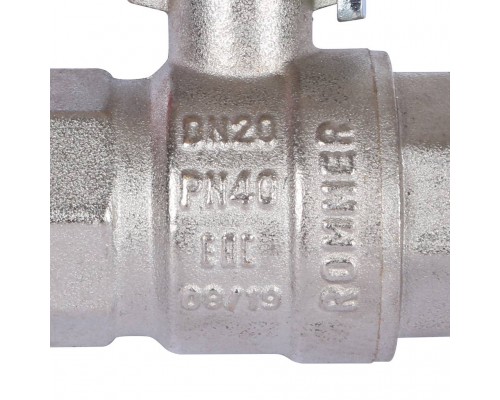 Кран шаровой ROMMER 3/4 ВН/ВН, ручка рычаг (RBV-0001-0110320)