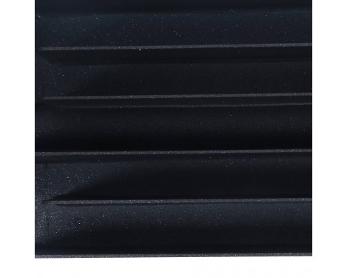 Радиатор биметаллический Global STYLE PLUS 500 6 секции боковое подключение (цвет cod.07 grigio scuro opaco mettalizzato 2748 (черный)) 155262 (155262)