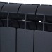 Радиатор биметаллический Global STYLE PLUS 500 8 секции боковое подключение (цвет cod.07 grigio scuro opaco mettalizzato 2748 (черный)) 155263 (155263)